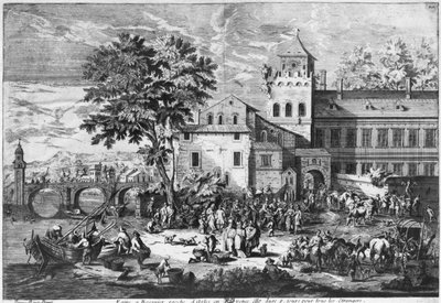 The Beaucaire Fair by Pieter Bouts
